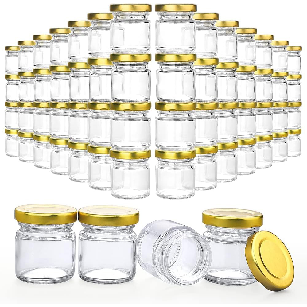 Candle Making Jars With Lids - Toples Kaca Kecil dengan Tutup, Toples