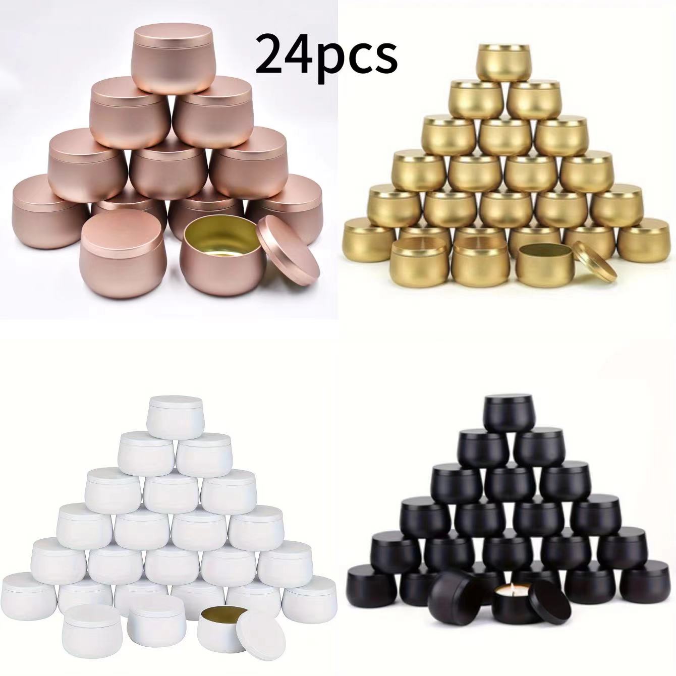 Candle Making Jars With Lids - Kaleng multi-guna 