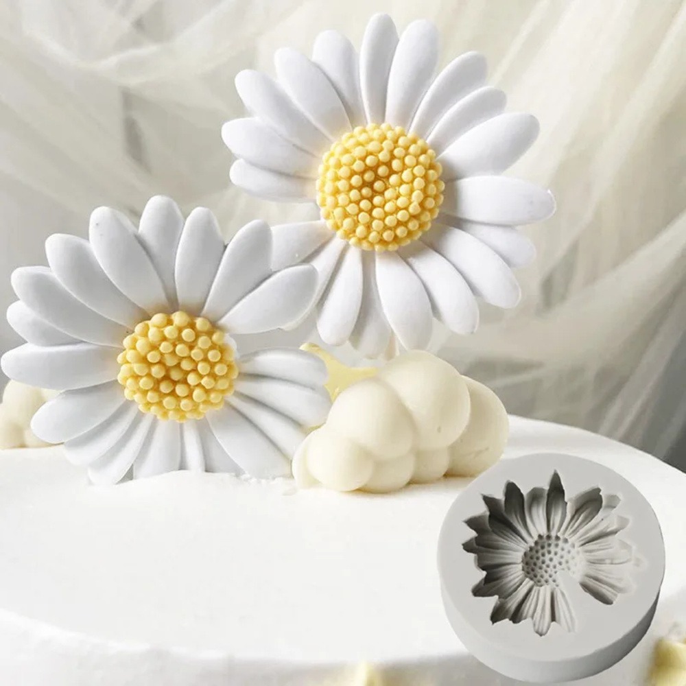 Candle Making Tutorial - Cetakan Bunga Daisy 3D Cetakan Silikon