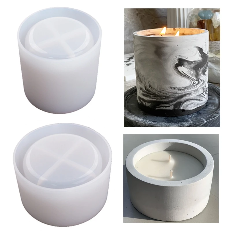 Candle Making Jug - 3 Ukuran Putaran Semen Cetakan Beton