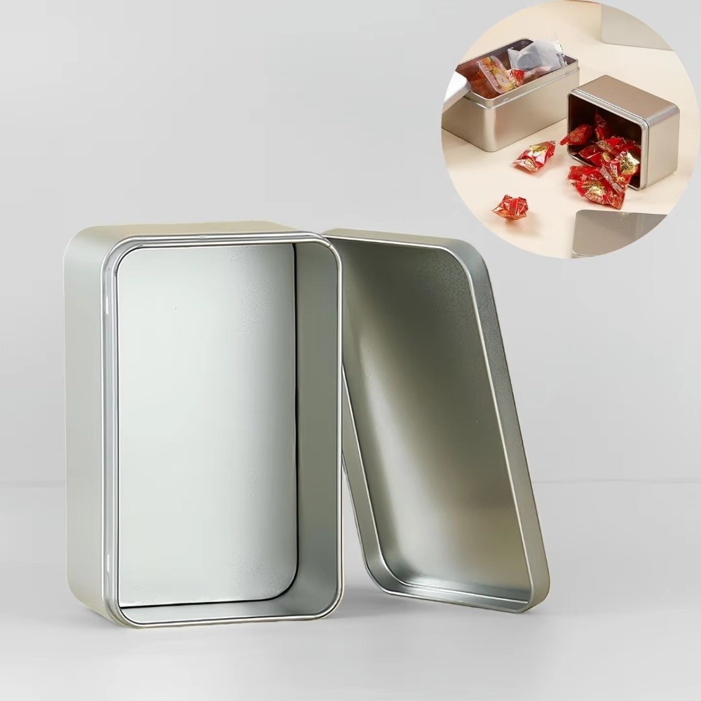 Kotak Kaleng Warna Solid Baru  - Tin Container Lid ulasan dan harga